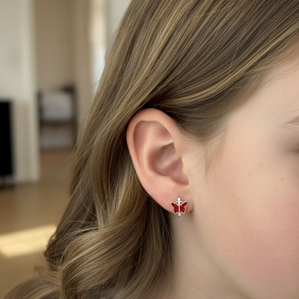 Kelebek Çocuk Küpe 1